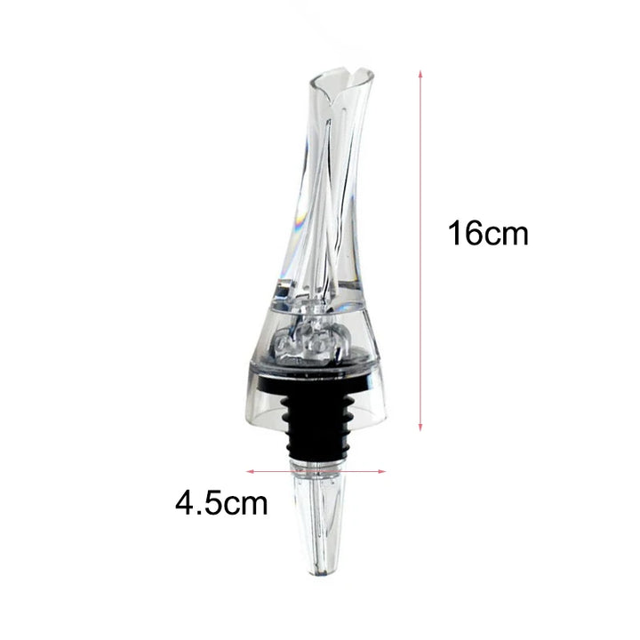 UPORS Wine Aerator Pourer Premium Aerating Pourer Red Wine Decanter Cap Spout Stopper Bottle Mouth Dispenser Decanter Spout