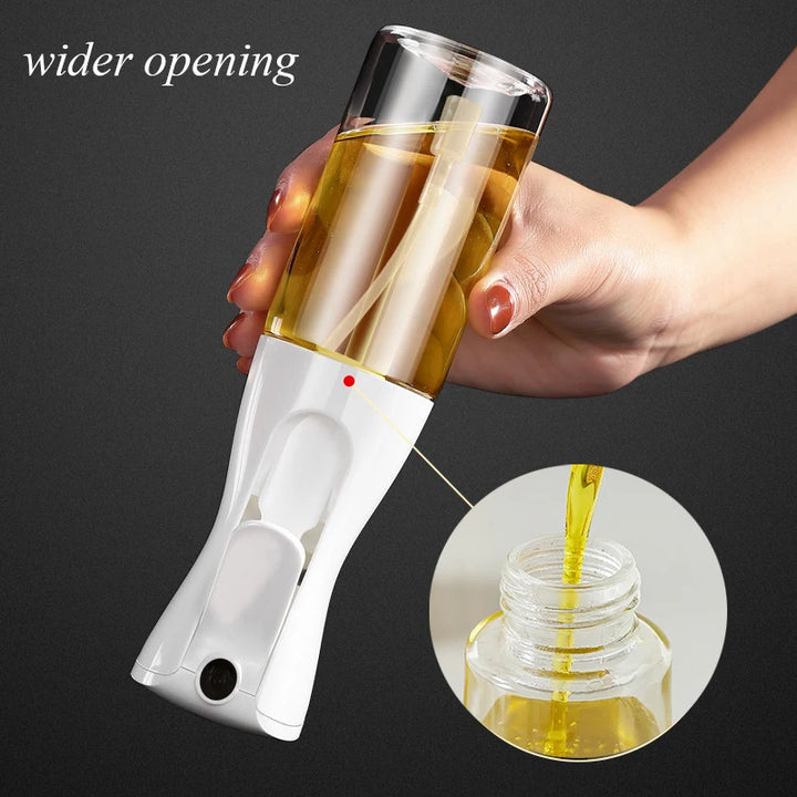 Oil Spray Bottle for Cooking Kitchen Olive Oil Sprayer for Camping BBQ Baking Vinegar Soy Sauce 200ml 300ml